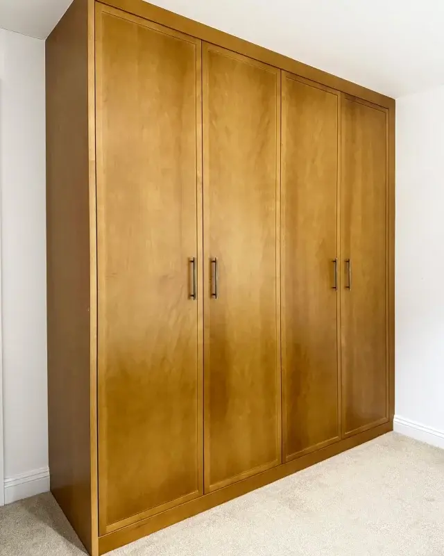 2025 has been our busiest year so far for wardrobe sales – highlighting how much people value organising and personalising their homes.

This beautiful fitted wardrobe is crafted from solid maple, tinted to enhance its natural grain and create a finish that’s rich, warm, and truly unique.👌⭐

#fittedfurniture #bespokefurniture #solidwood #fittedwardrobes #HomeGoals
